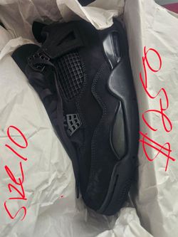 Jordan 4 black cat size 10
