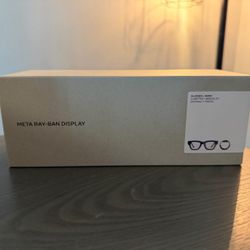 Meta Ray-Ban Display Glasses Size Large 