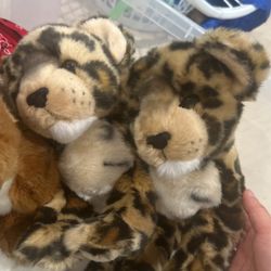 Baby Stuffed Cheetahs