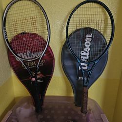 Wilson Raquets  45.00 For Both 