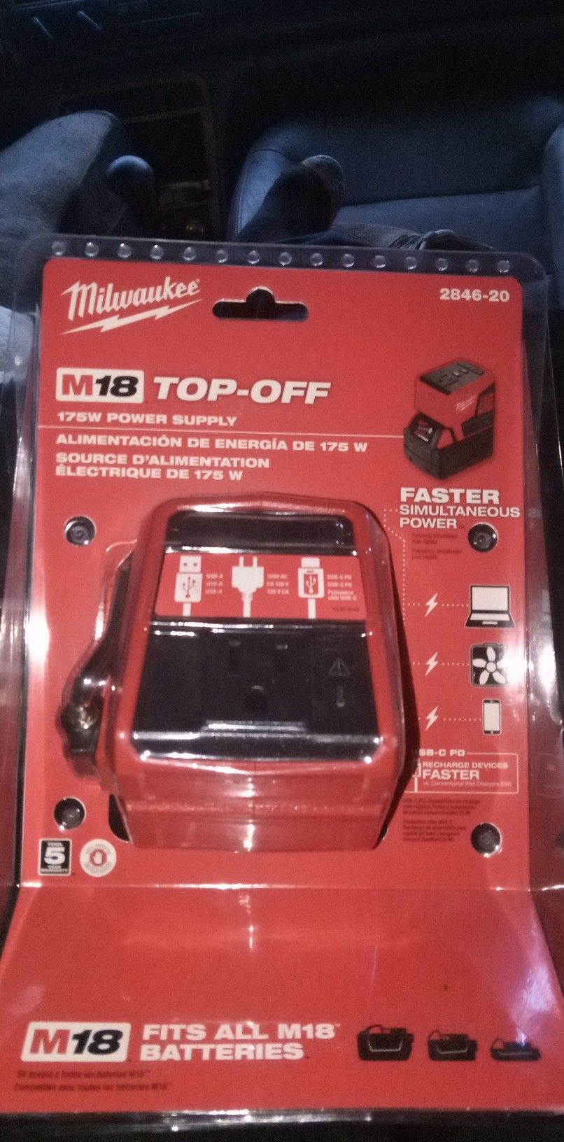 Milwaukee Top Off New 90$