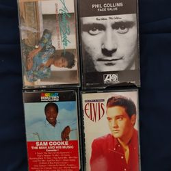 Lot Of 4 Cassette Tapes 