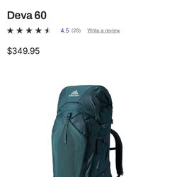 Gregory Women’s Deva 60 Backpacker’s Backpack (technical)