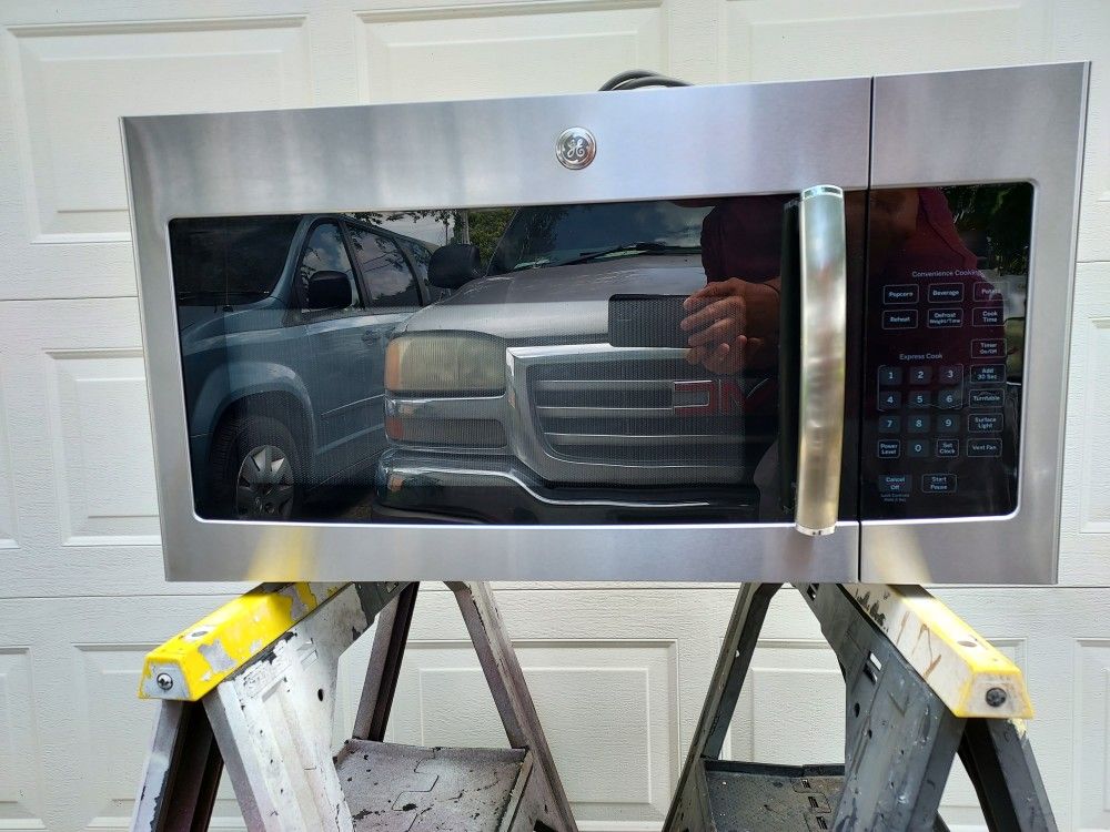 GE Over The Range Stainless Microwave