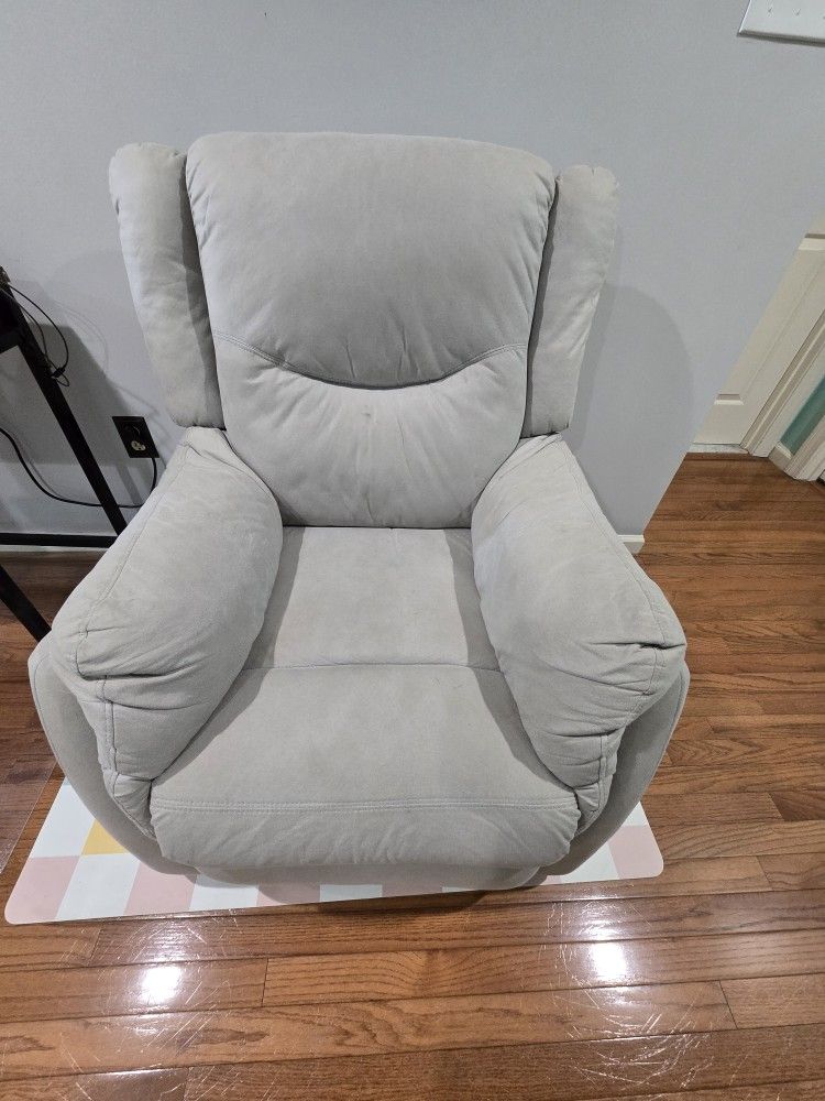Faux Leather Recliner