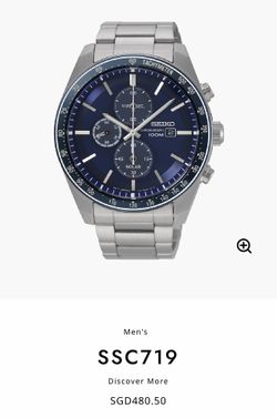 For Sale Seiko Solar SSC719- used but great still