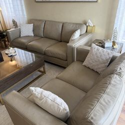 Real Leather Set 5 Seats