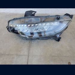 2017 - 2020 HONDA CIVIC  TYPE R LEFT HEADLIGHT FULL LED DRIVER SIDE GENUINE  USED OEM .A1
