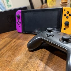 Nintendo Switch - 11 Games - Pro Controller 
