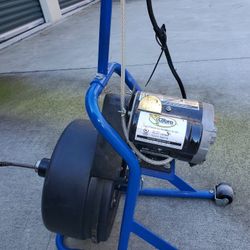  Cable drum drain  machine. 