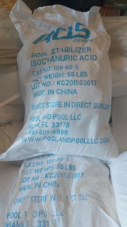 Pool stabilizer 55 pounds