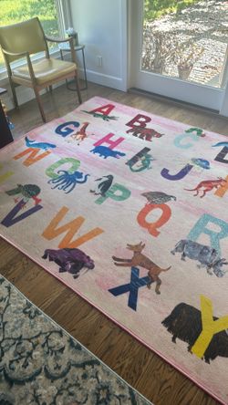 Alphabet Rug
