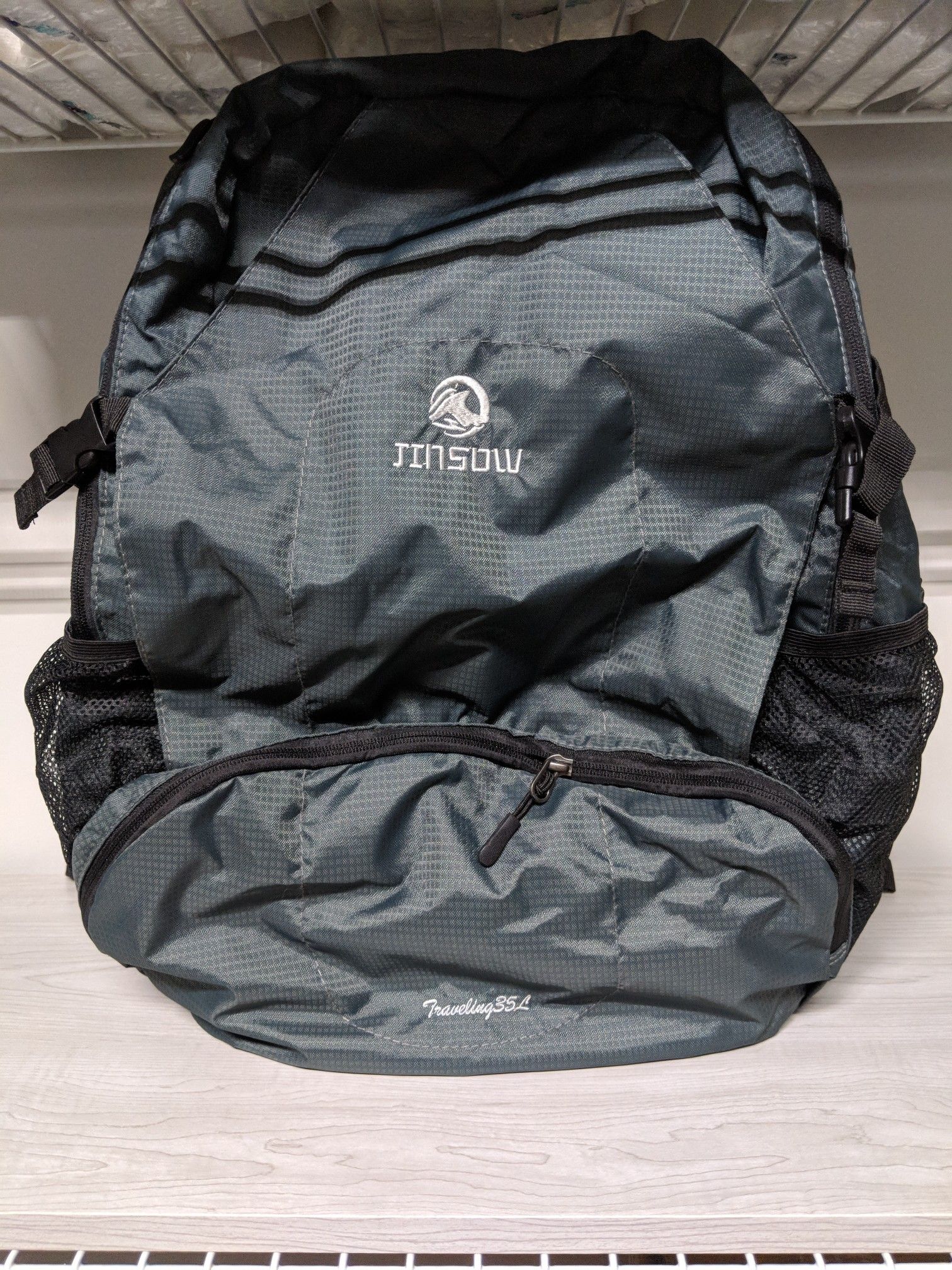 Lightweight backpack.