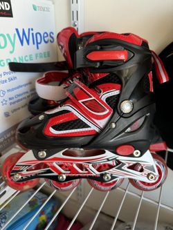 Roller Quad and Inline Skates For Kids, Adjustable Sizing