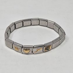 Vintage Nomination Italy Stainless Steel Bracelet