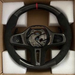 BMW G Series Carbon Fiber Steering Wheel
