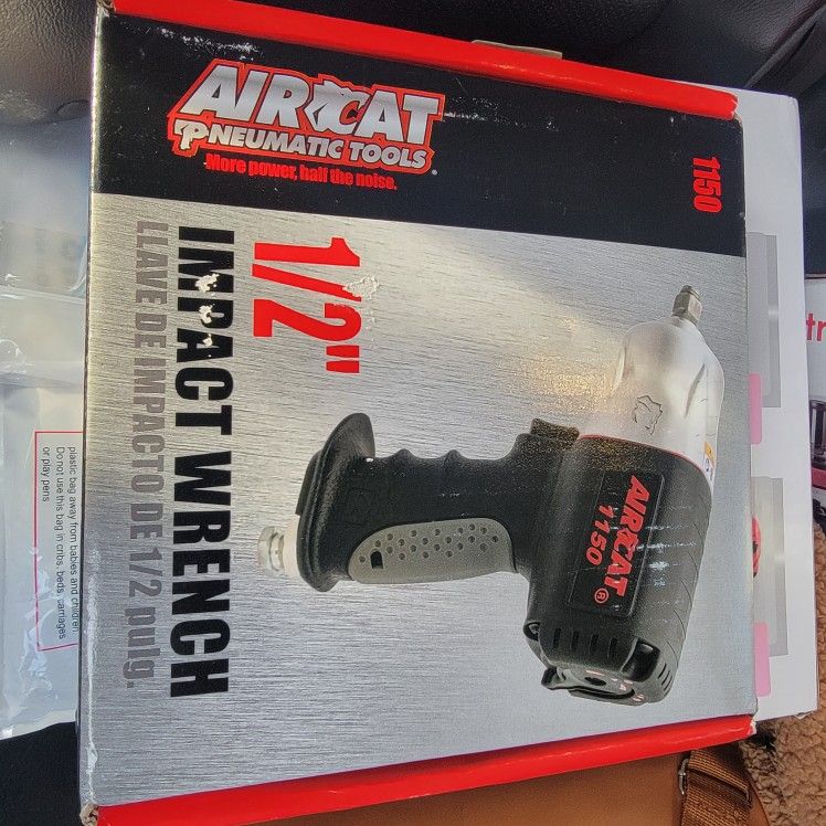 Aircat 1150 1/2 Inch Impact Torque Wrench