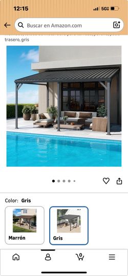 Porch 12x16 FT GREY