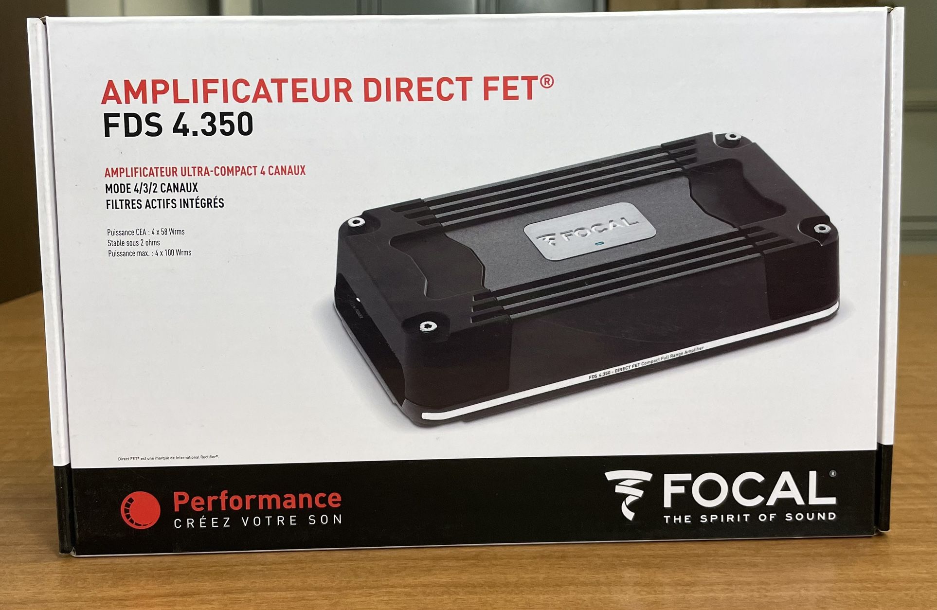 Focal FDS 4.350 Amplifier