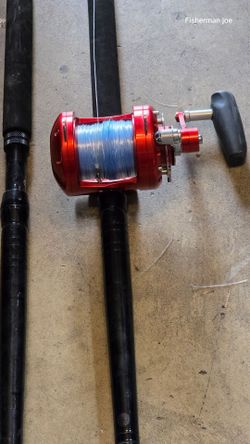 Avet Reel 2 speed/Braid/2 Custom Rod