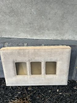 Suede Photo Storage Box