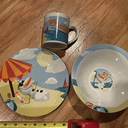Ceramic Plate ,bowl And Cup Set 