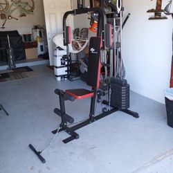 Weight Bench With Options/It's In Good Condition Like New 