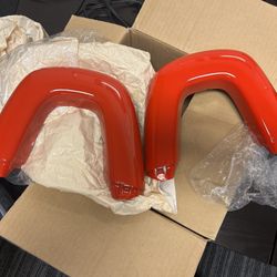 2006-2015 NC Mazda MX-5 Miata Roll Bar Hoop Covers in Red. 