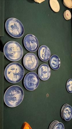 Royal Copenhagen Christmas plates