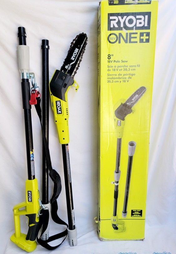 Pole Saw (Tool Only)ONE+ 18V 8 in. Cordless Oil-Free Pole