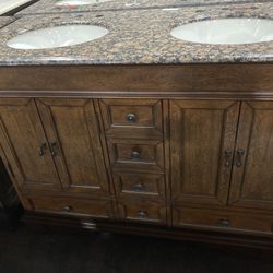 48” Double Vanity Bathroom Dual Sink Cabinet -B1941