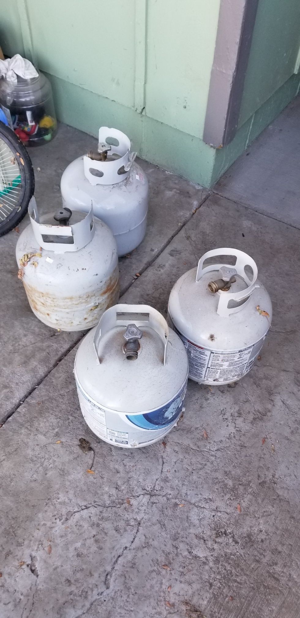 Propane tanks