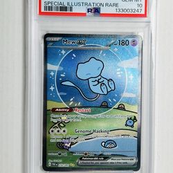 Mew ex 232/091 PSA10 “Bubble Mew”