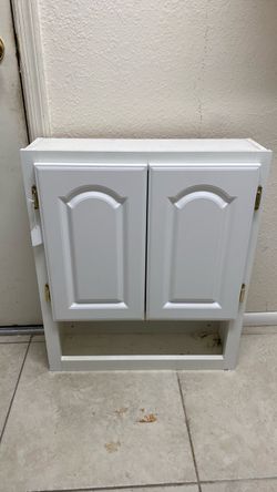 White cabinet