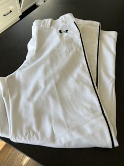 Under Armour White Baseball Pants Adult Medium