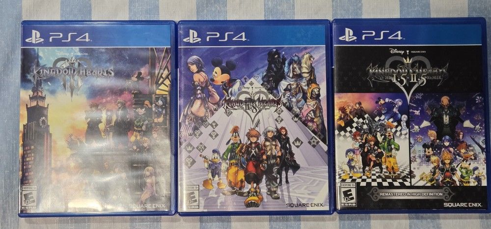 PS4 Kingdom Hearts Games - 10 Games