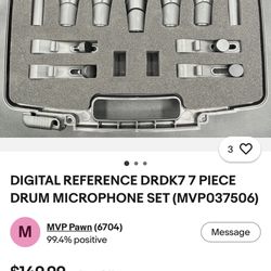 Drum Microphone Set Brand New 