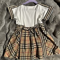2t Burberry Dress