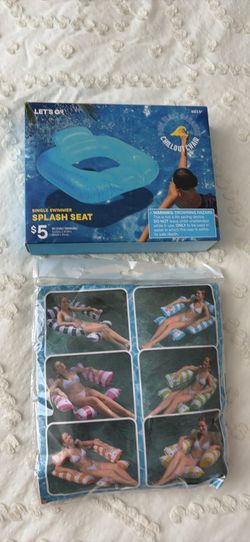 2 Pool inflatables (New in packaging)