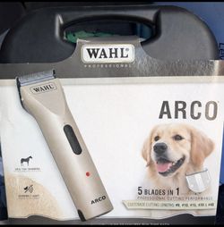 WAHL WIRELESS PET GROOMING CLIPPERS