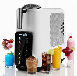 3-in-1 Slushie Machine and Ice Cream Maker, Countertop Frozen Drink Maker with 7 Modes, 10 Texture Levels, Removable