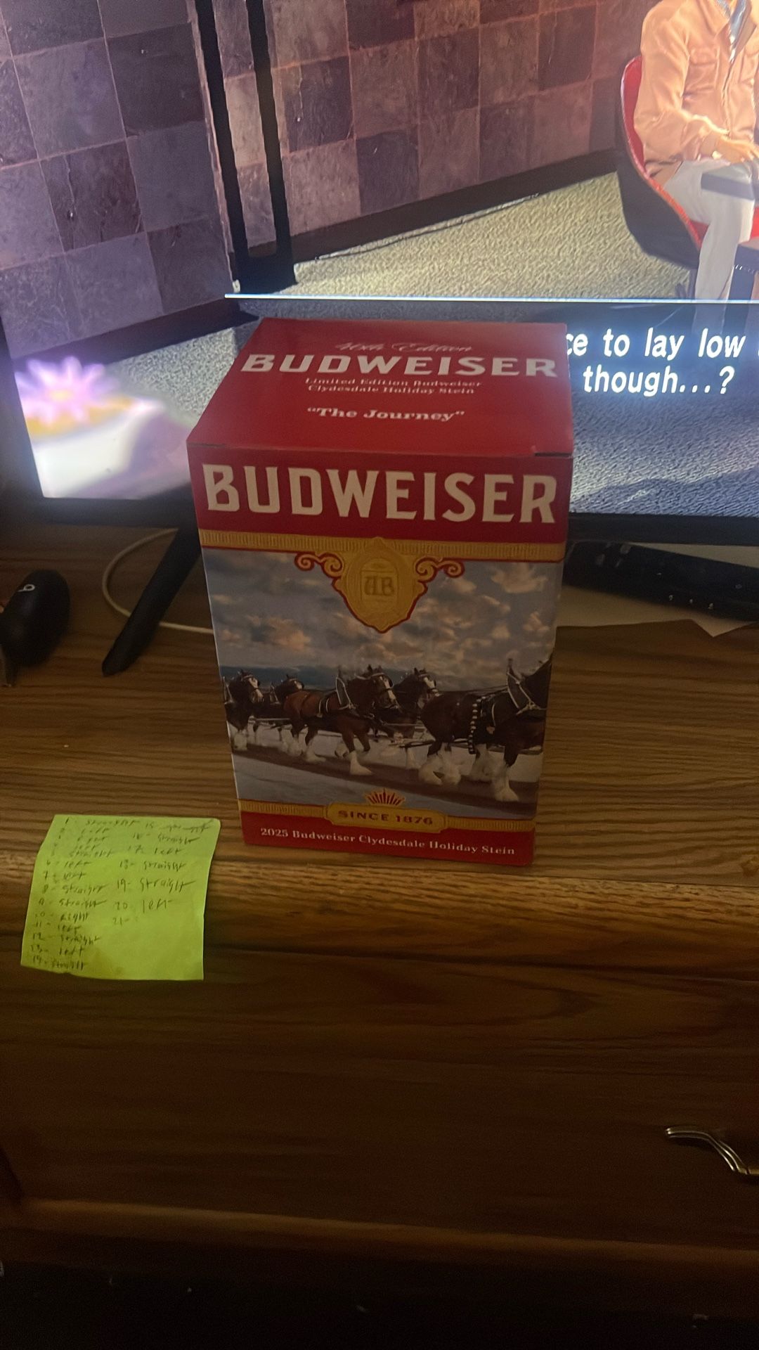 Budweiser 46th Edition Stein