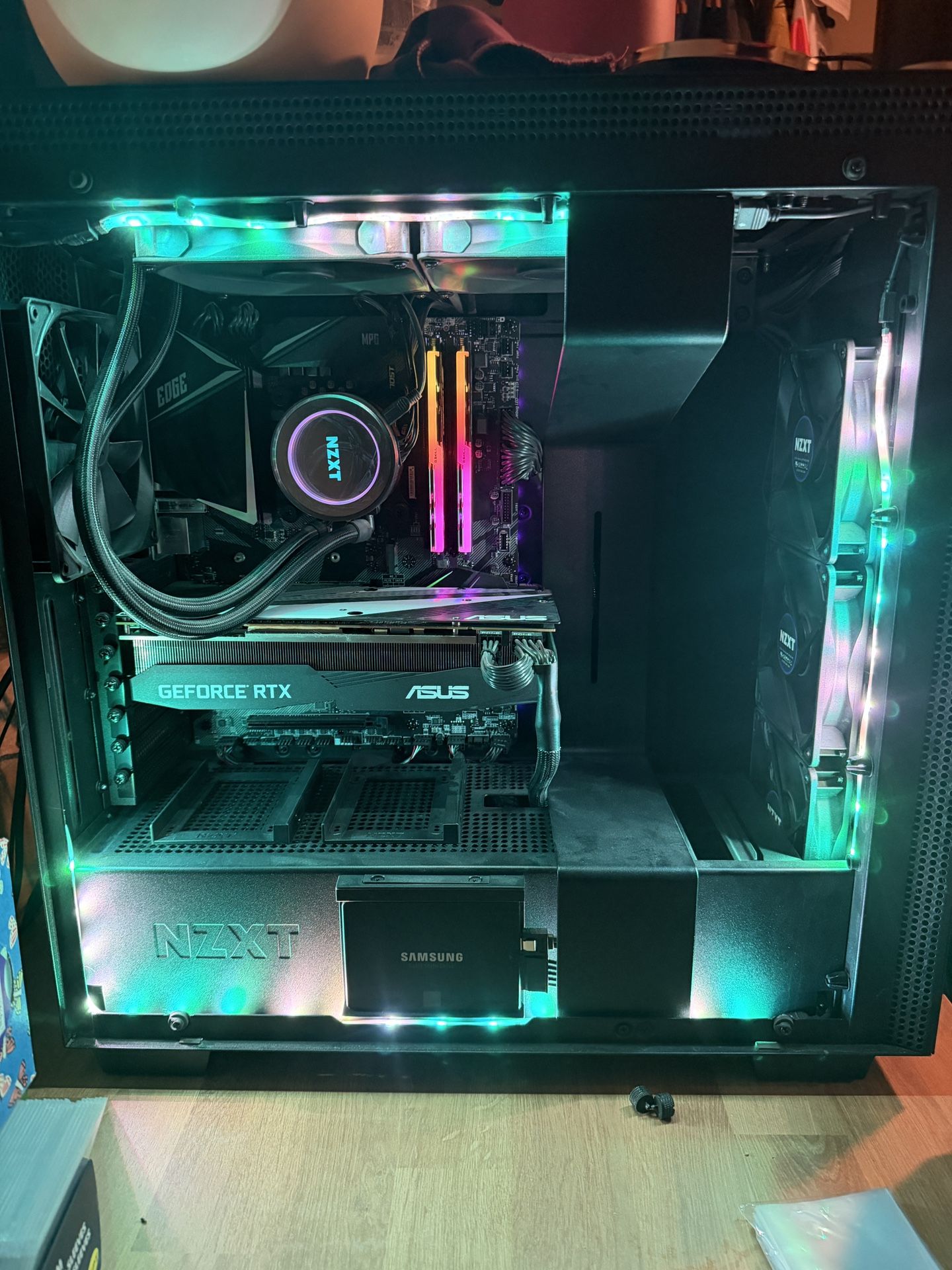 GeForce 2080 NZXT build