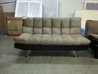 Soft comfy futon sofa bed only $199