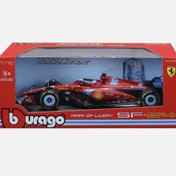 Bburago Formula Racing Ferrari SF-24 Charles Leclerc #16 Miami GP 2024 1/ 18