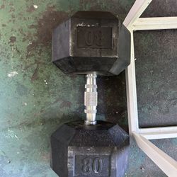 90 Lb Dumbell