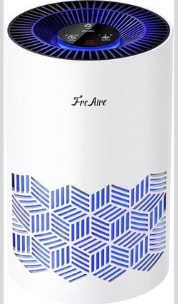FreAire Air Purifier with Blue LED Light