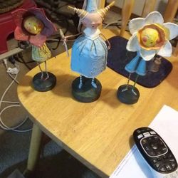 3 Lori C Mitchell Figurines