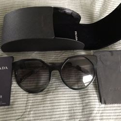 Prada Cat Eye Sunglasses 