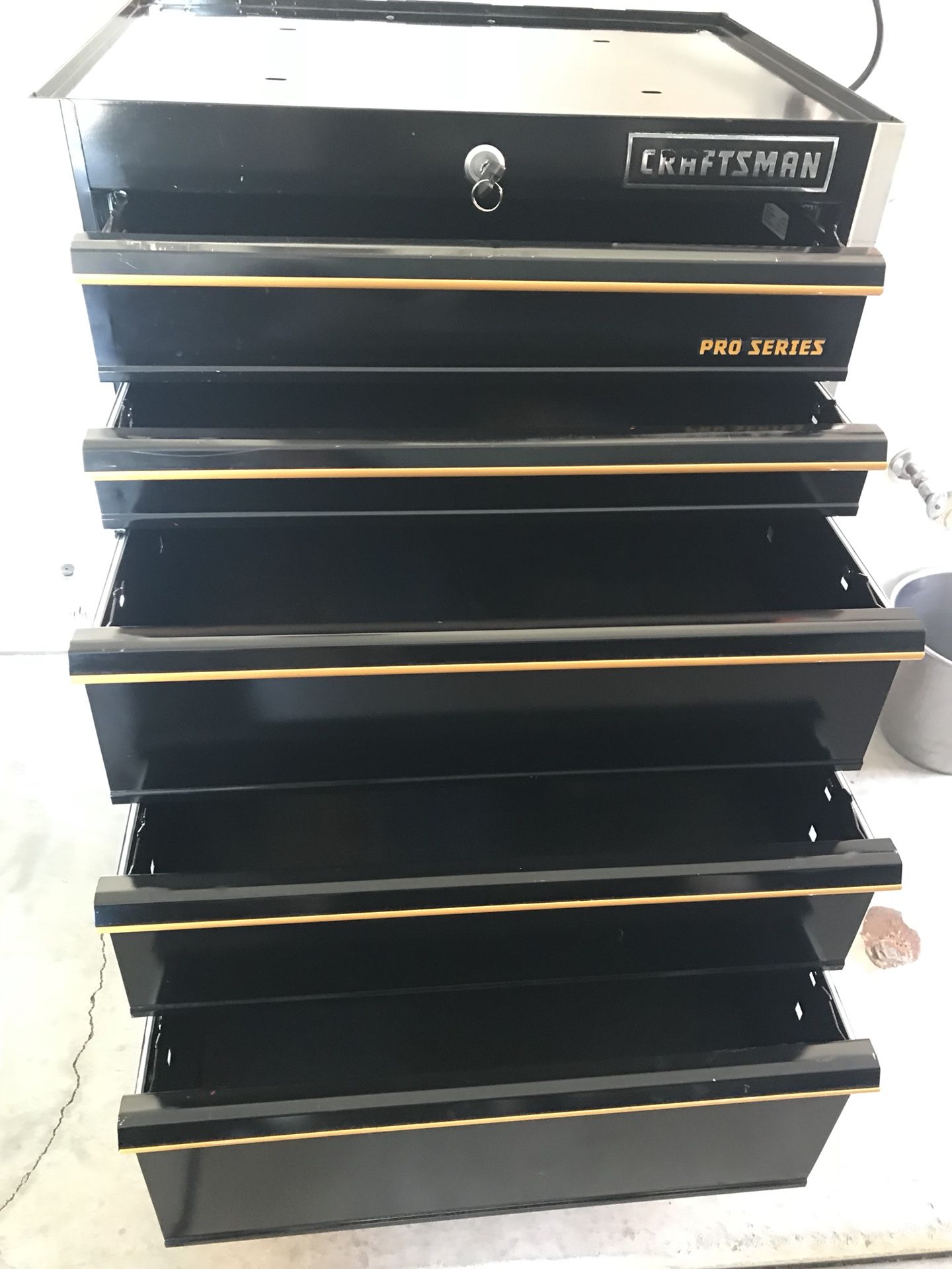 Used ,but almost new condition !! 5 drawers 21” deep 26.1/2. 46” High !! $250.00 price firm !!